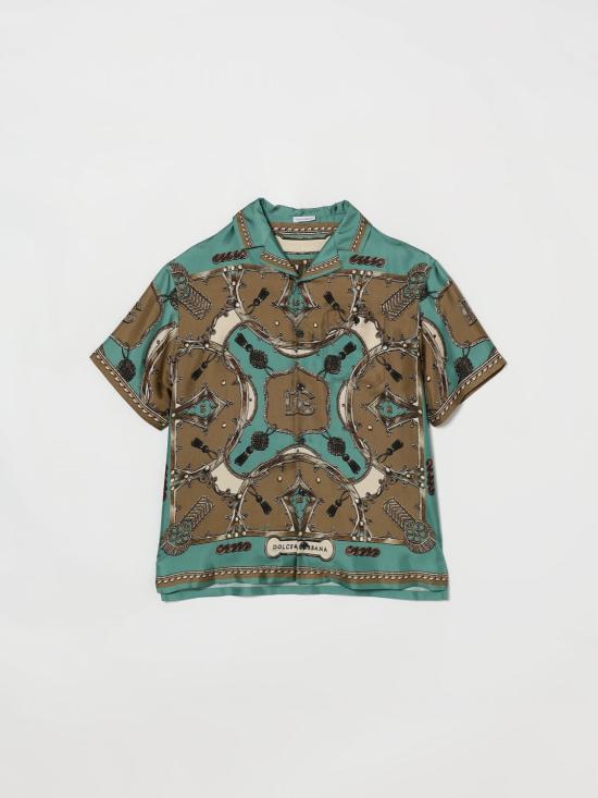 26SS [키즈] 돌체앤가바나 셔츠 L44S81HI12C HV5XH Grey