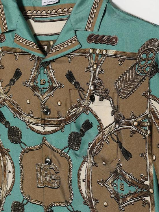 26SS [키즈] 돌체앤가바나 셔츠 L44S81HI12C HV5XH Grey - DOLCE & GABBANA