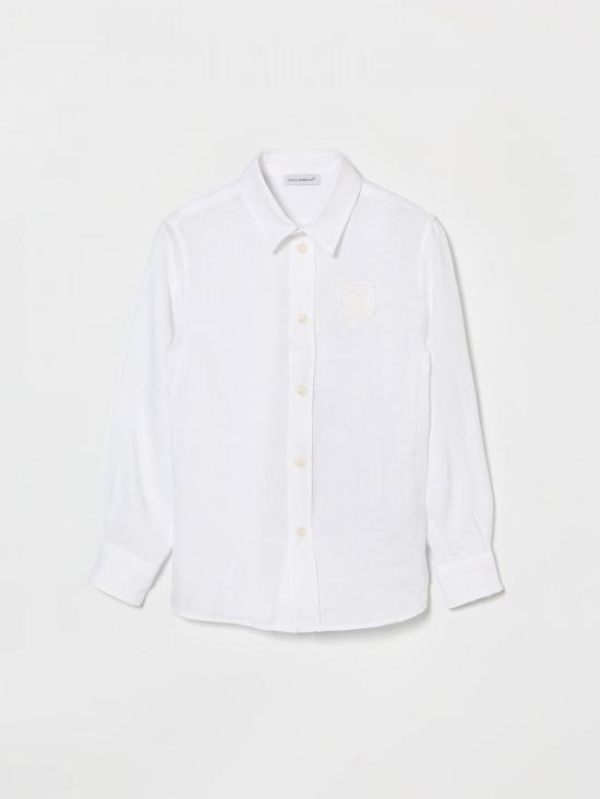 26SS [키즈] 돌체앤가바나 셔츠 L44S71FU4LU W0800 White