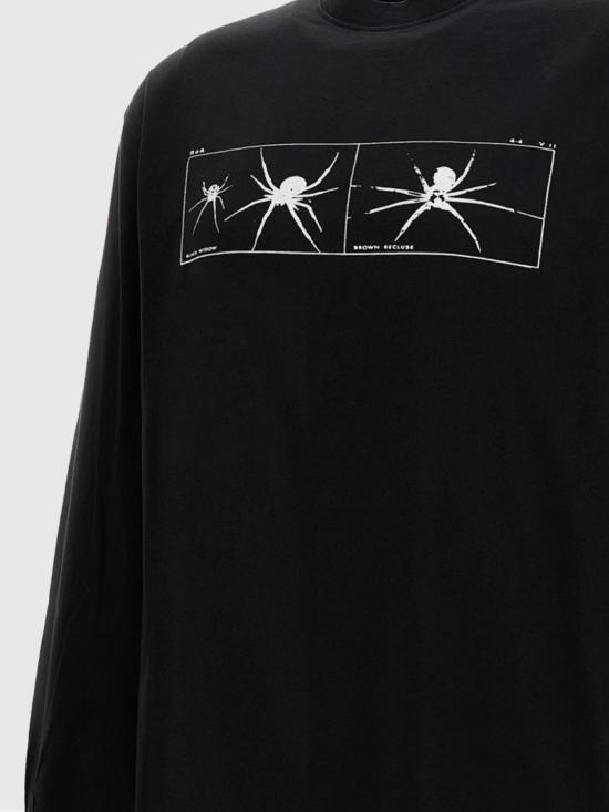 26SS 로아 반팔 티셔츠 YBMW076FA63 BLK0020 Black - ROA