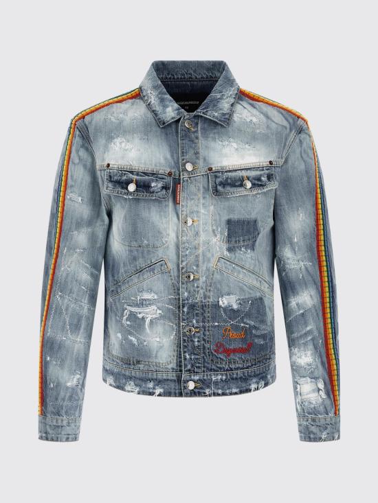 26SS 디스퀘어드2 자켓 S74AM1684D30011 470 Blue - DSQUARED2