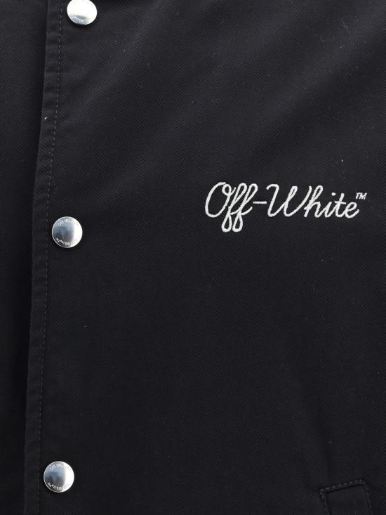 26SS 오프화이트 자켓 44MEH05FC9F0011 1001 Black - OFF WHITE