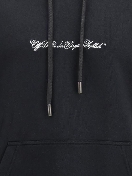 26SS 오프화이트 긴팔 티셔츠 44MBB085S26F004 0001 Black - OFF WHITE