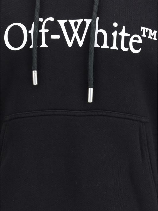 26SS 오프화이트 긴팔 티셔츠 44MBB085C9F0121 1001 Black - OFF WHITE