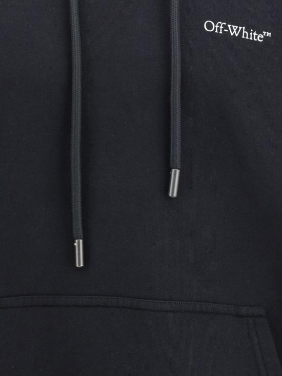 26SS 오프화이트 긴팔 티셔츠 44MBB085S26F00A 0001 Black - OFF WHITE