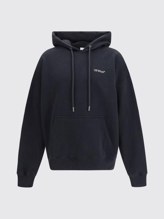 26SS 오프화이트 긴팔 티셔츠 44MBB085S26F00A 0001 Black - OFF WHITE