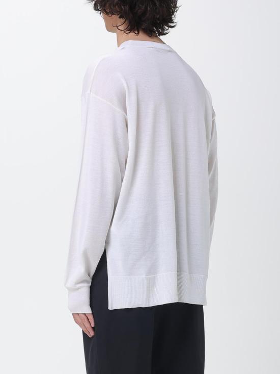 26SS 아미 스웨터 UKS856KN0066 136 Cream - AMI