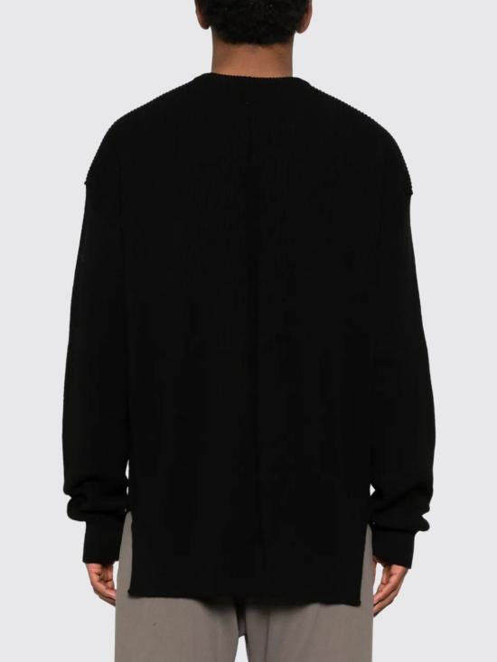 26SS 릭 오웬스 스웨터 RU01F2618KWVH 09 Black - RICK OWENS