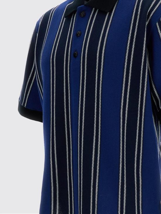 26SS 와타나베 준야 폴로 티셔츠 WQT009051 1 Blue - JUNYA WATANABE