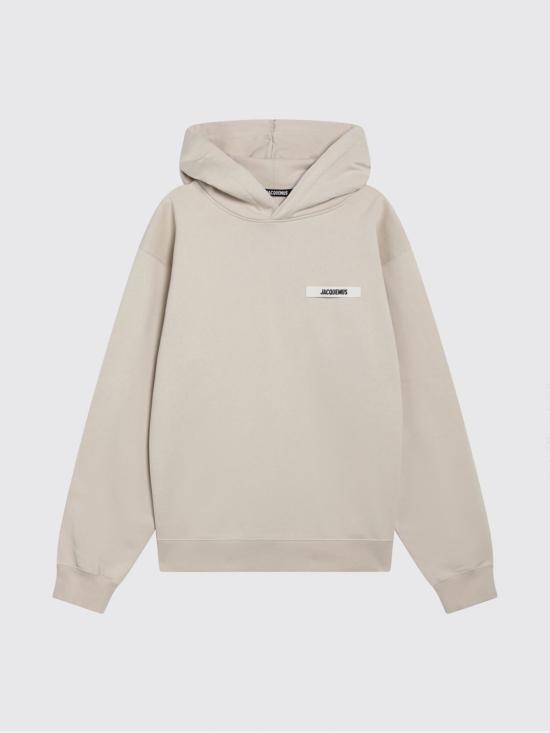 26SS 자크뮈스 그로그랭 후드 티셔츠 HOM00247AJ00126 150 Beige - JACQUEMUS