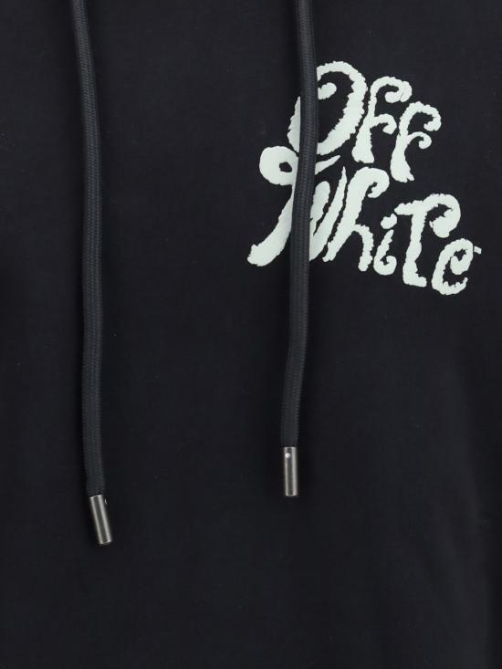 26SS 오프화이트 긴팔 티셔츠 44MBB12MS26F009 0001 Black - OFF WHITE