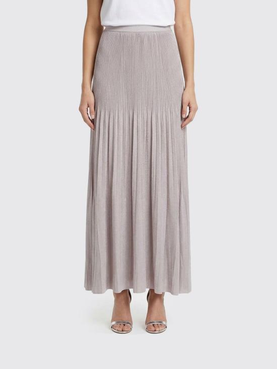 26SS 조르지오 아르마니 롱 스커트 GW003196AF24199 U6154 Nude