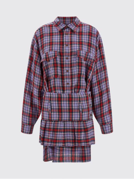 26SS 비비안웨스트우드 롱 원피스 110103A4W01C6 O102 Multicolor - VIVIENNE WESTWOOD