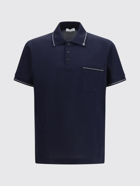 26SS 살바토레 페라가모 폴로 티셔츠 790948 002 Blue - SALVATORE FERRAGAMO