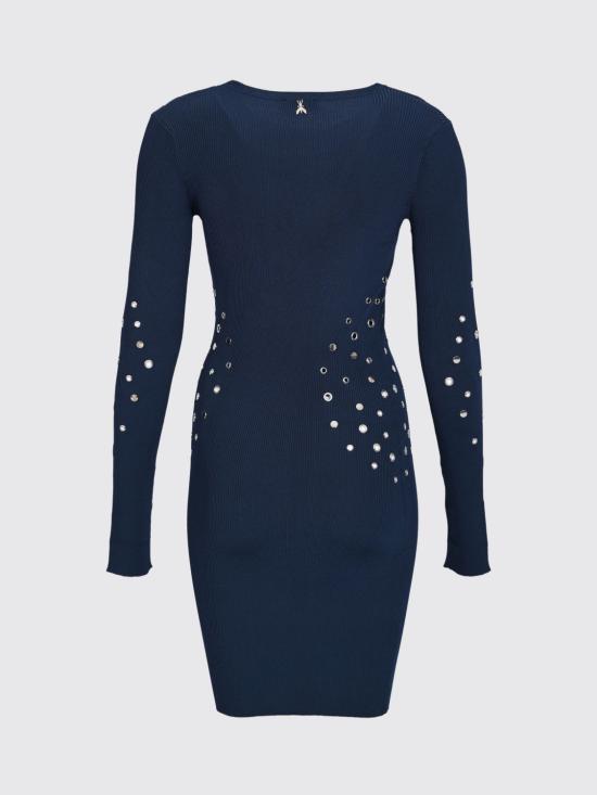 26SS 파트리지아페페 롱 원피스 8A1646K305 CA97 Blue - PATRIZIA PEPE