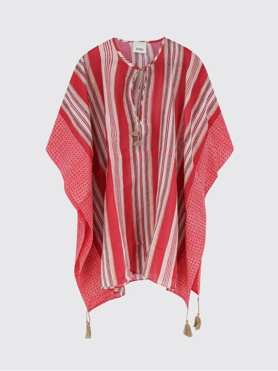 26SS 이자벨마랑 롱 원피스 KF001XFAD1C01A 70RD Red - ISABEL MARANT