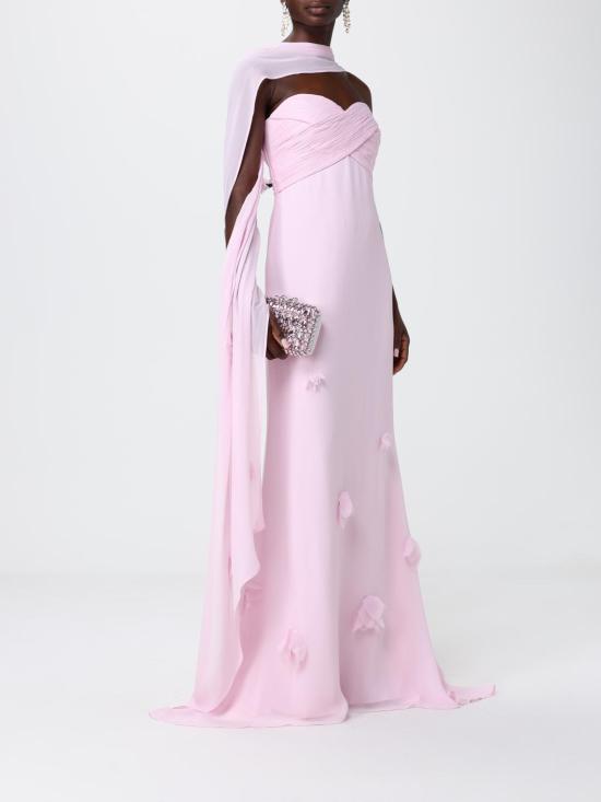 26SS 셀프 포트레이트 롱 원피스 SS26258XP Pink - SELF PORTRAIT