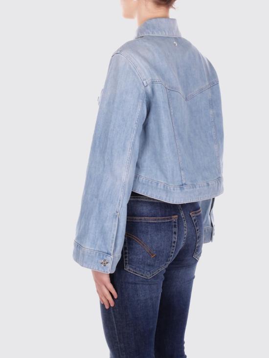 26SS 돈답 자켓 DJ753DS0107DMB2 800 Blue - DONDUP