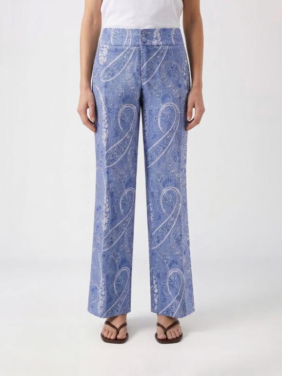 26SS 에트로 팔라초 팬츠 WREA007499TJA92 S9884 Blue
