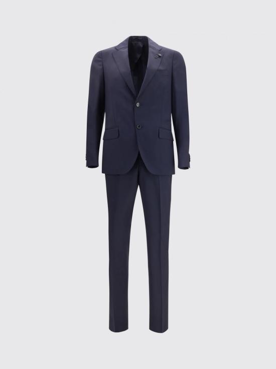 26SS 라르디니 수트 세트 CN445AECN64416 850 Navy - LARDINI