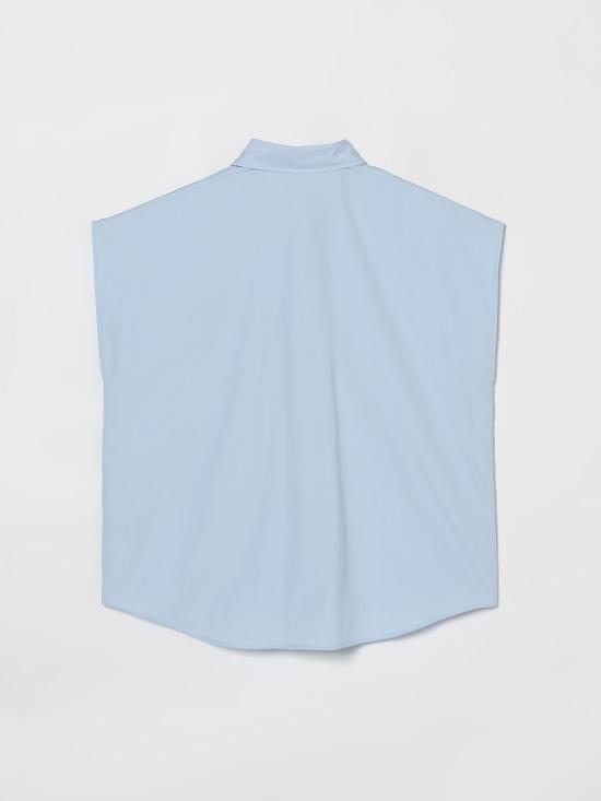 26SS [키즈] 돌체앤가바나 셔츠 L56S34FU5Y4 B1581 Blue - DOLCE & GABBANA