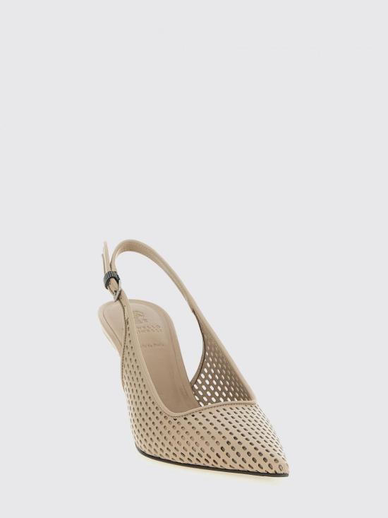 26SS 브루넬로 쿠치넬리 힐/펌프스 MZSKC3253 C8922 Beige - BRUNELLO CUCINELLI