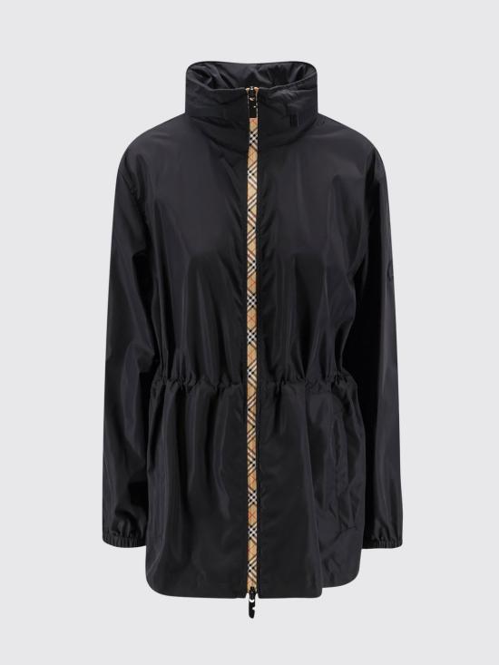 26SS 버버리 숏 나일론 파카 8110309 Black - BURBERRY