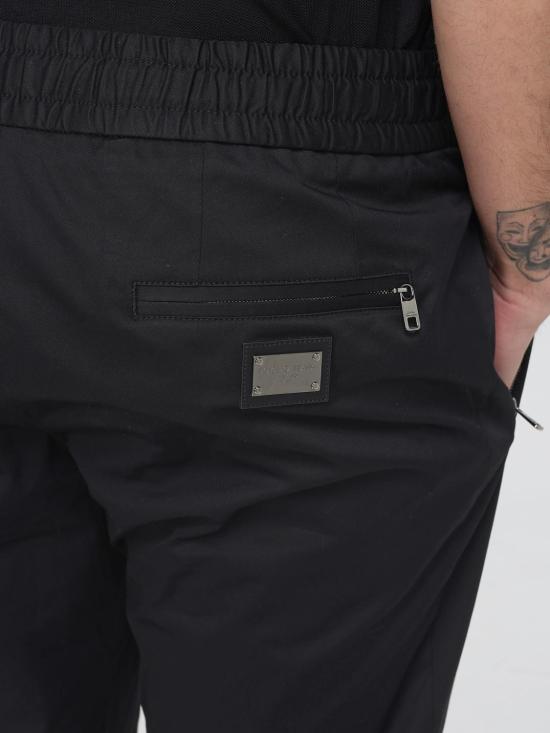 26SS 돌체앤가바나 스트레이트 팬츠 GVZAETGK302 N0000 Black - DOLCE & GABBANA