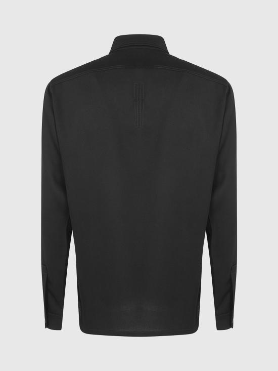 26SS 릭 오웬스 셔츠 RU01F2291WT 09 Black - RICK OWENS