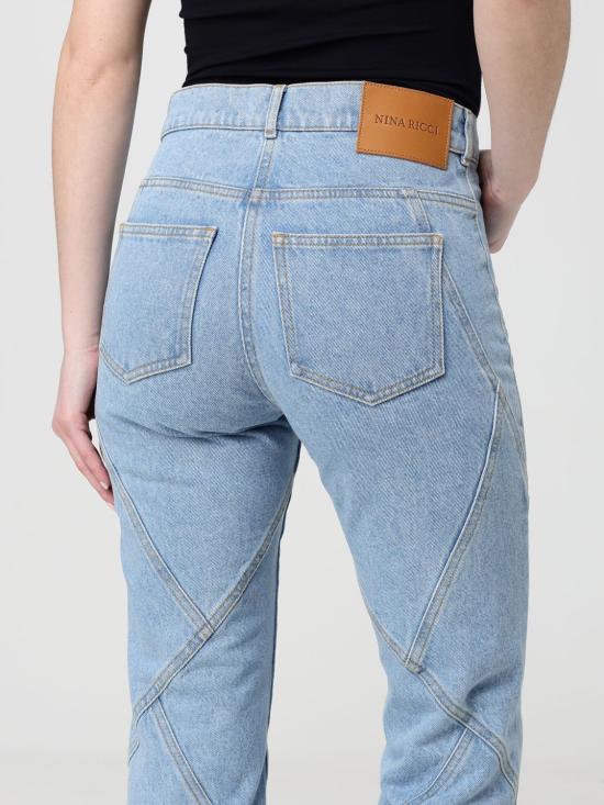 26SS 니나리찌 데님 팬츠 26PDPA018CO1119 U4417 Denim - NINA RICCI
