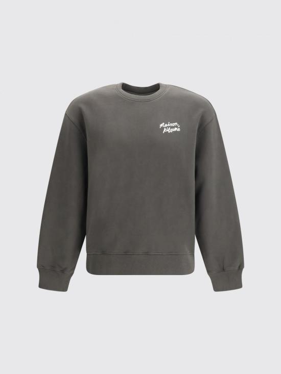 26SS 메종키츠네 핸드라이팅 컴포트 스웨트셔츠 MM00315KM0341 0453 Brown - MAISON KITSUNE