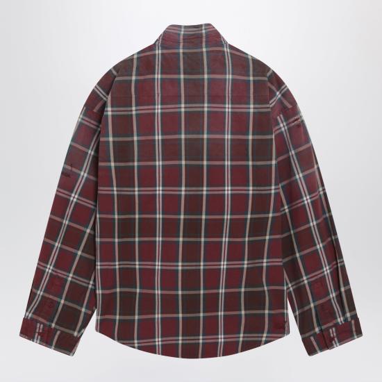 26SS 발렌시아가 긴팔 셔츠 850813TLM09 Burgundy - BALENCIAGA