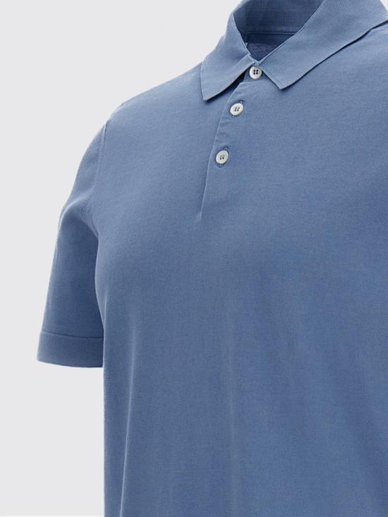 26SS 드루모어 폴로 티셔츠 D0GF202N 724 Gnawed Blue - DRUMOHR