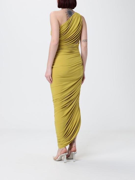 26SS 노마카말리 롱 원피스 KK1253PL287834 ASPARAGUS Yellow - NORMA KAMALI