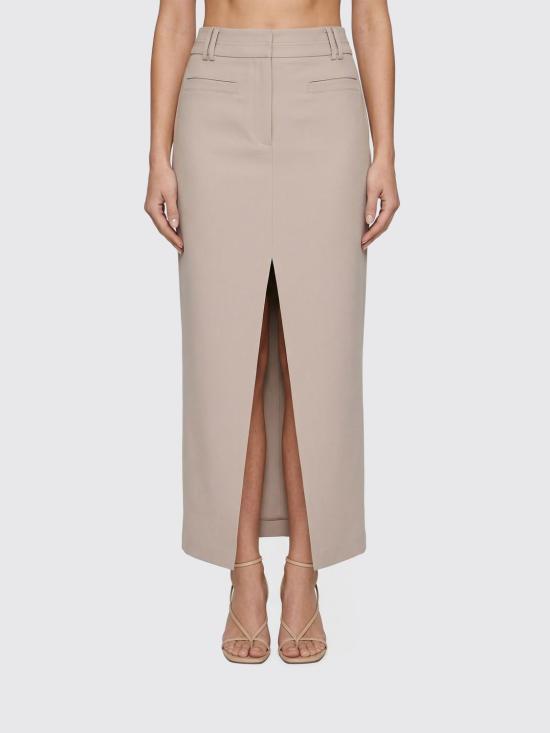 26SS 파트리지아페페 롱 스커트 8G0515A498 S748 Grey