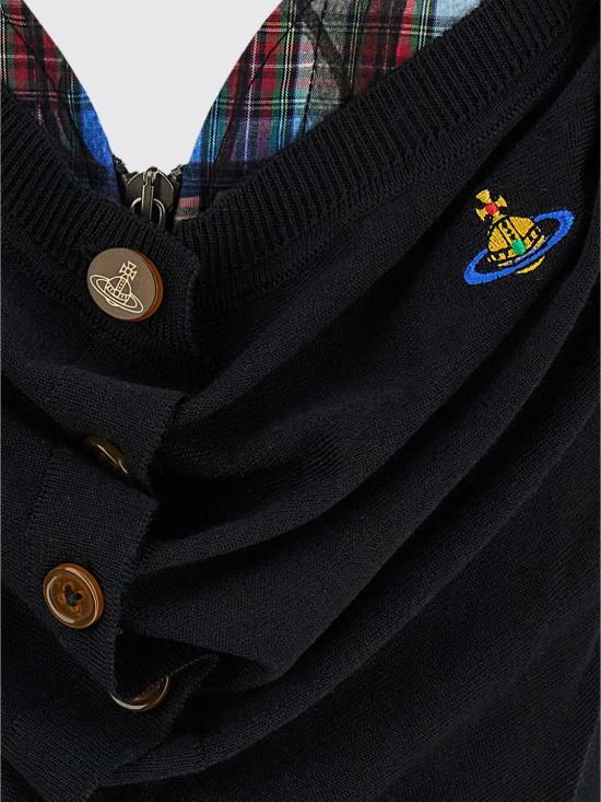 26SS 비비안웨스트우드 스웨터 1803007DY001A N402 Red - VIVIENNE WESTWOOD