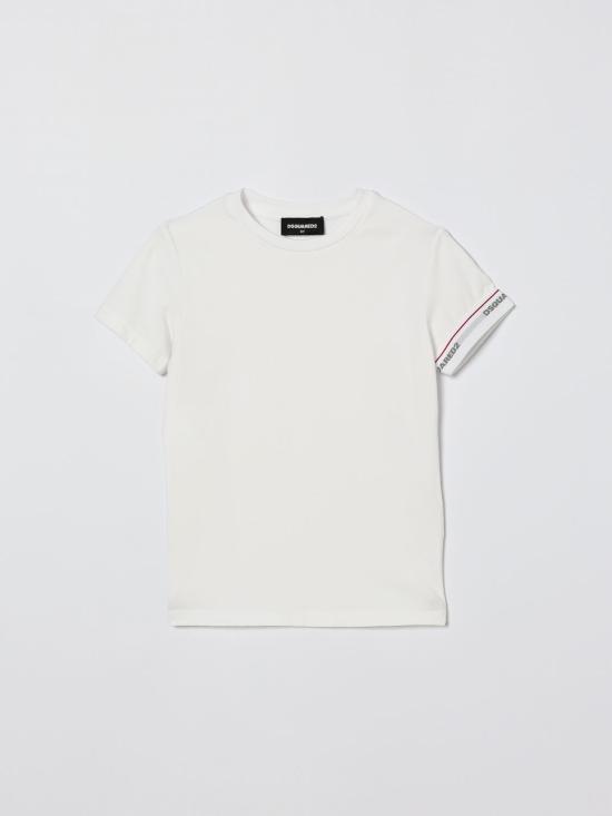 26SS [키즈] 디스퀘어드2 티셔츠 DQ2480D008J DQ100 White