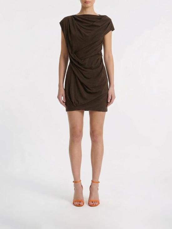 26SS 엔타이어 스튜디오 롱 원피스 ESSS26DR03908 6292 Brown