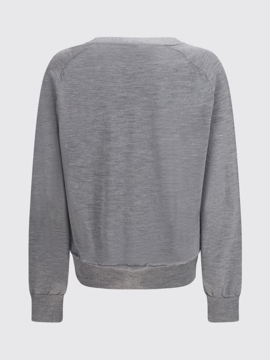 26SS 아미 스웨터 HKC384KN0039 0504 Grey - AMI