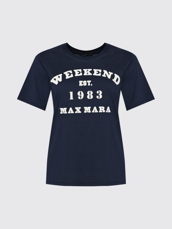 26SS 위켄드막스마라 반팔 티셔츠 2615971051600 007 Blue