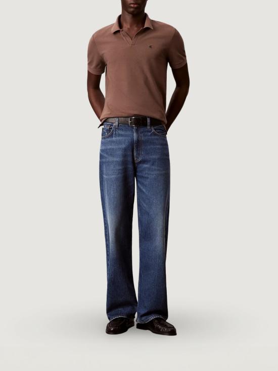 26SS 캘빈클라인 폴로 티셔츠 LV04RF215G 9O9 Brown - CALVIN KLEIN