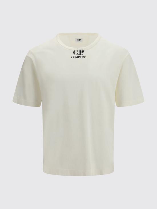 26SS 씨피 컴퍼니 반팔 티셔츠 20CMTS214A006057O 103 White - C.P. COMPANY