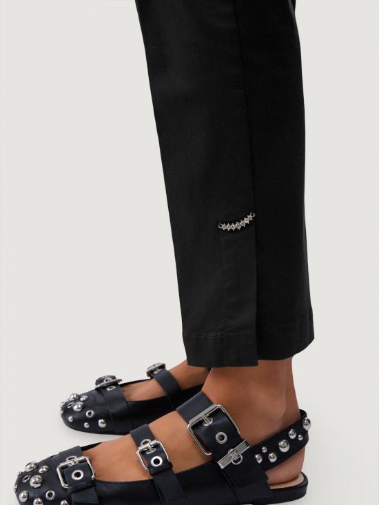 26SS 리우조 스트레이트 팬츠 WA6474T373A 22222 Black - LIU JO