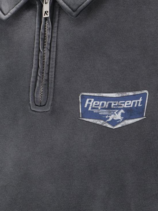 26SS 리프레젠트 폴로 티셔츠 MLM100617 04 Black - REPRESENT