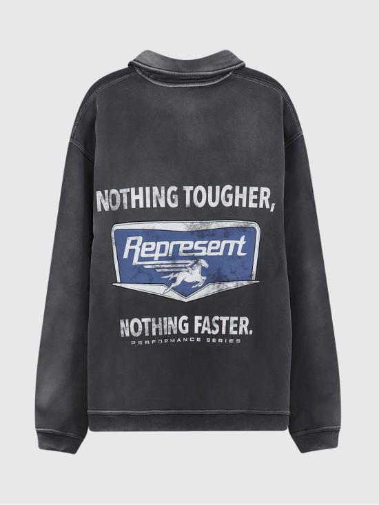 26SS 리프레젠트 폴로 티셔츠 MLM100617 04 Black - REPRESENT