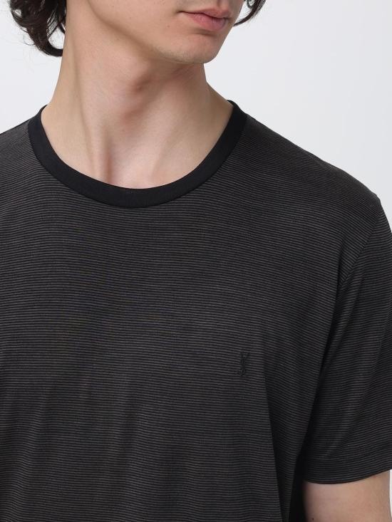 26SS 생로랑 셔츠 858314Y38AS 1079 Black - SAINT LAURENT