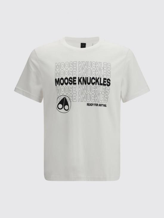 26SS 무스너클 반팔 티셔츠 M16MT728 160 White - MOOSE KNUCKLES