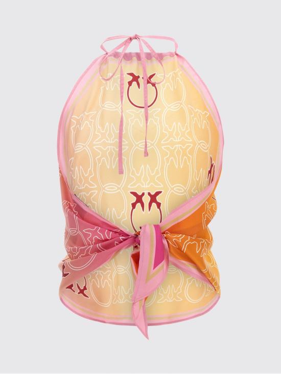 26SS 핑코 민소매 티셔츠 106732A39F NA0 Pink - PINKO