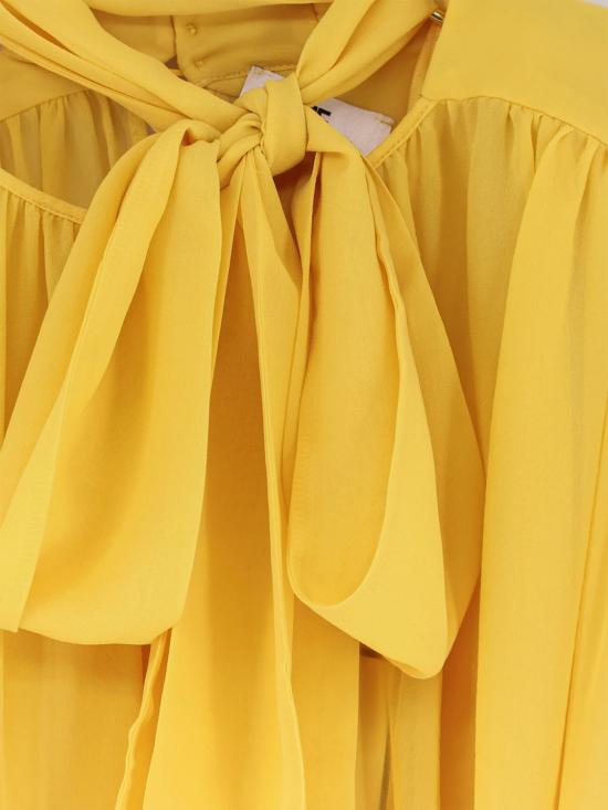 26SS 엘리자베타프랜치 블라우스 CB00661E2 EV4 Yellow - ELISABETTA FRANCHI