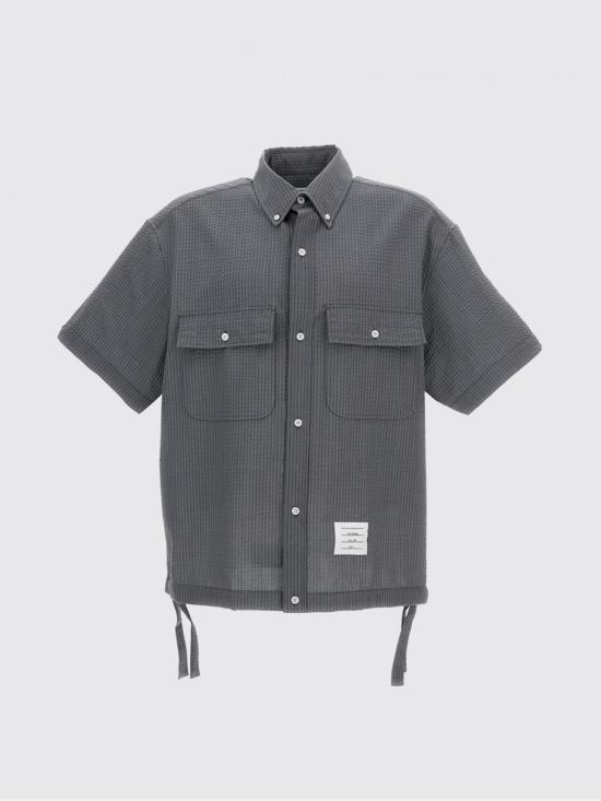 26SS 톰브라운 스웨터 MWS329A06455 055 Grey - THOM BROWNE